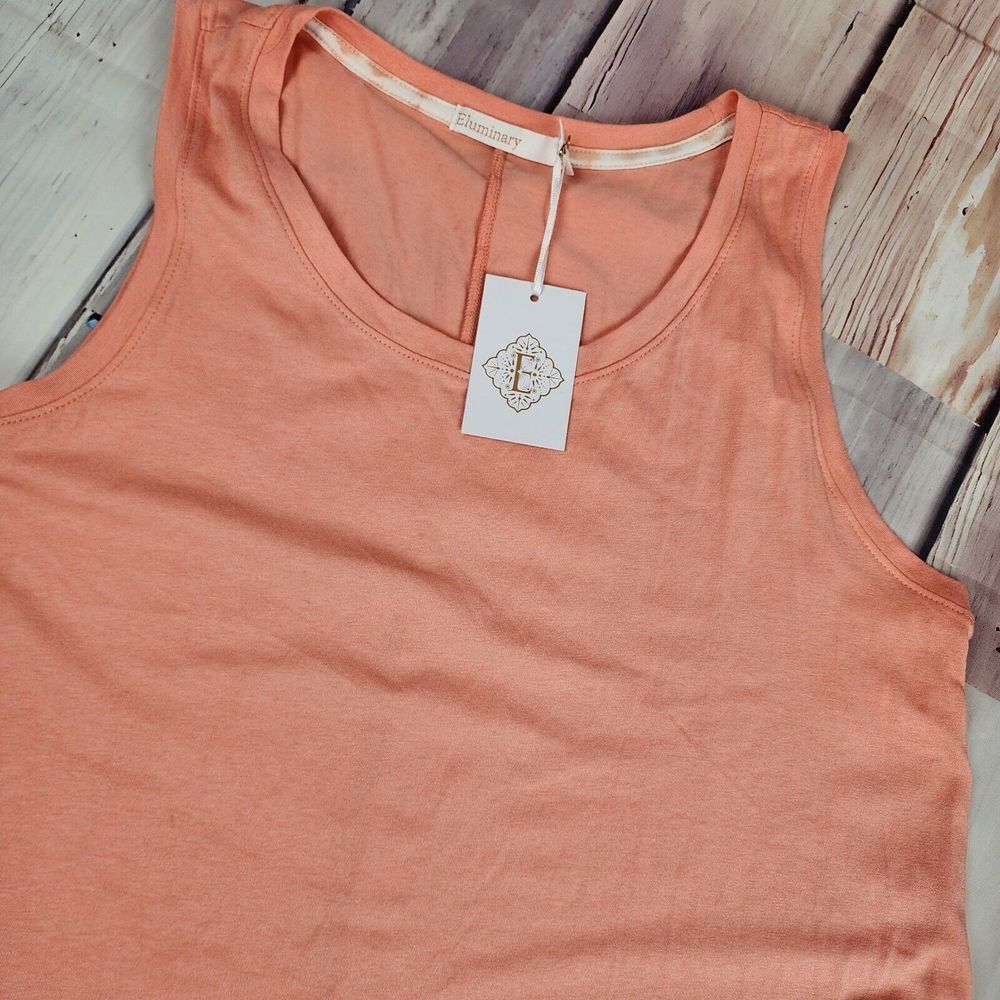 Eluminary Beach Dress XL W/POCKETS Stretch Lightweight Sleeveless‎ Breathable
